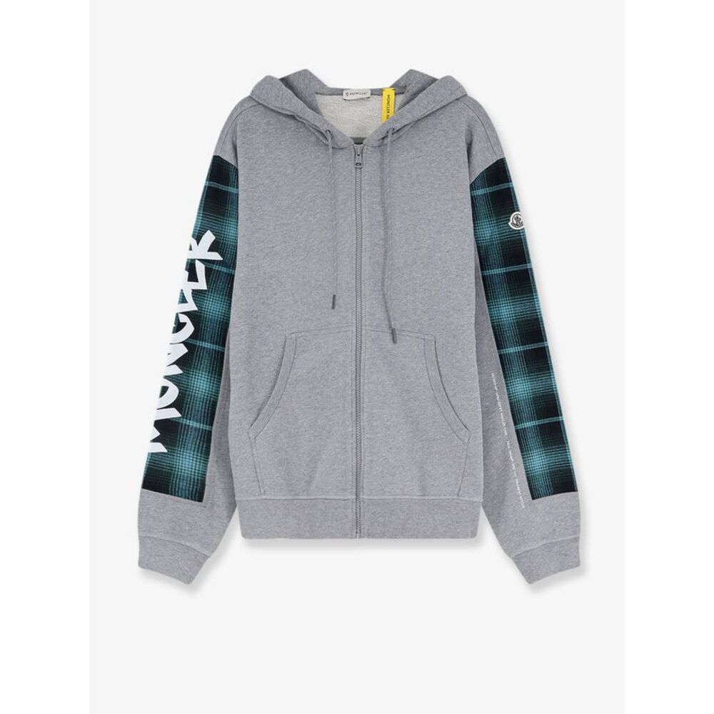 Moncler Men Cotton Zip-Up Hoodie